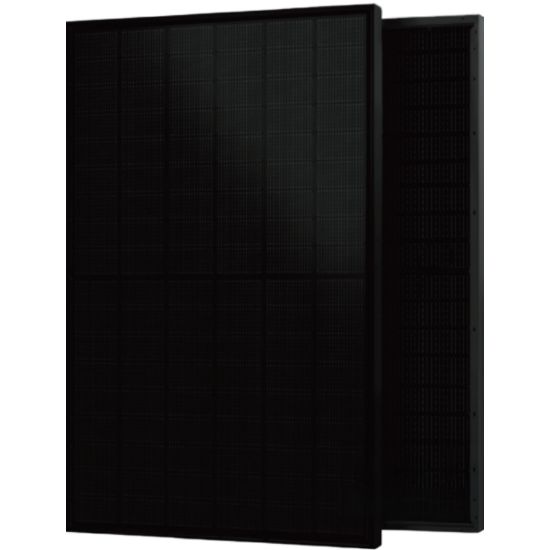  Зображення Фотоелектрична сонячна панель Hanersun HN18RN-54HT 460W bifacial FullBlack, монокристалічна 