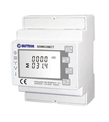  Зображення Лічільник Three phase energy meter Eastron SDM 630MCT-ETL (ESCT-T24 150A/1A) 