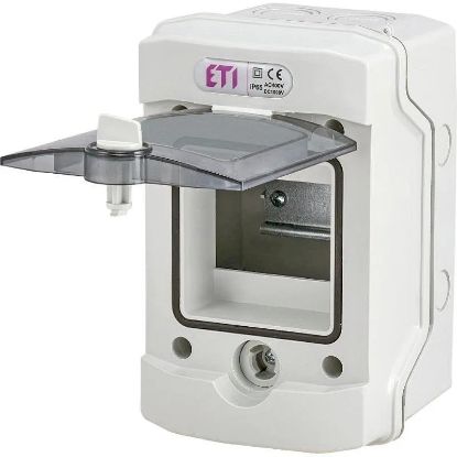  Зображення Розподільний щит ETI ECH 4G (4 модуля зовн. встан. IP65) (1101060) 